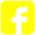 Logotyp serwisu społecznościowego facebook.com z aktywnym linkiem do portalu